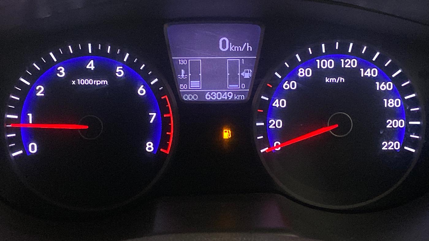 2013 Hyundai i20 ASTA 1.2, Petrol, Manual, 62,981 km, Odometer Image