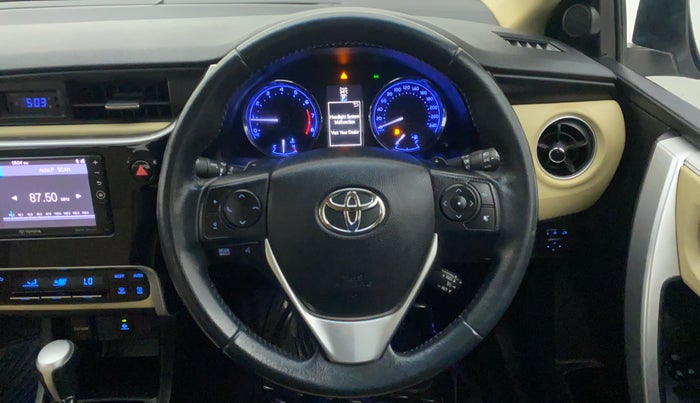 2017 Toyota Corolla Altis VL CVT PETROL, Petrol, Automatic, 56,820 km, Steering Wheel Close Up