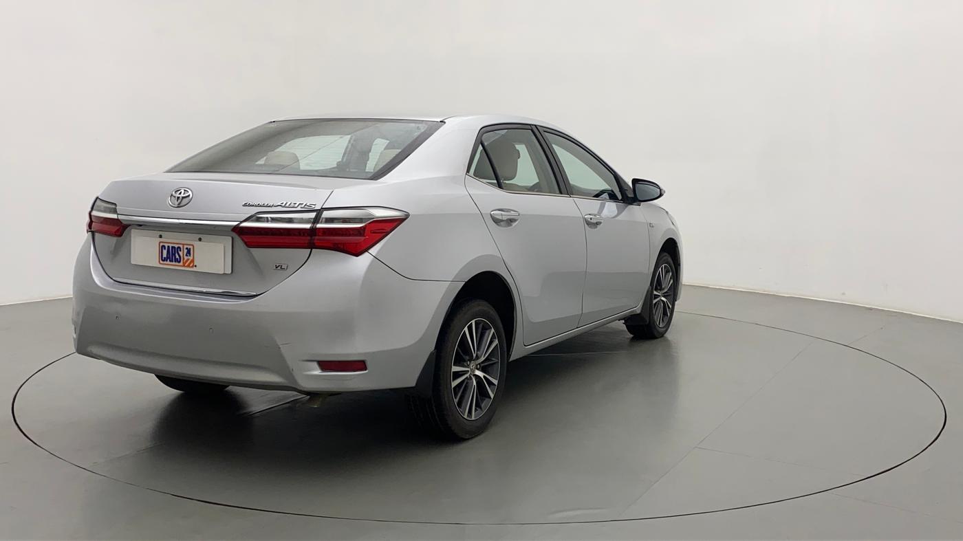 2017 Toyota Corolla Altis VL CVT PETROL, Petrol, Automatic, 56,820 km, Right Back Diagonal