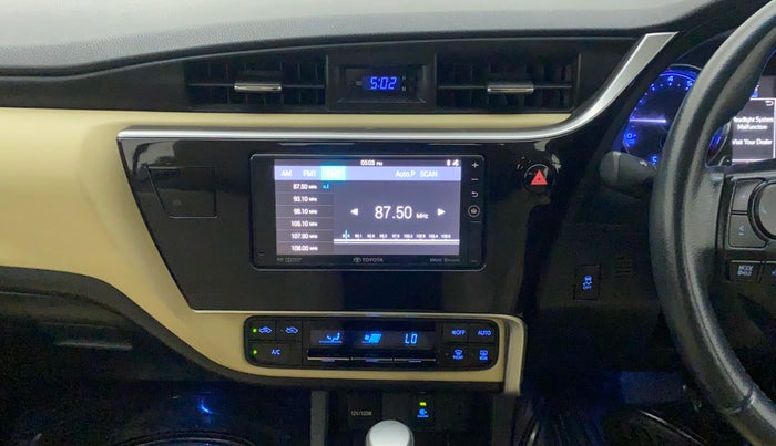 2017 Toyota Corolla Altis VL CVT PETROL, Petrol, Automatic, 56,820 km, Air Conditioner