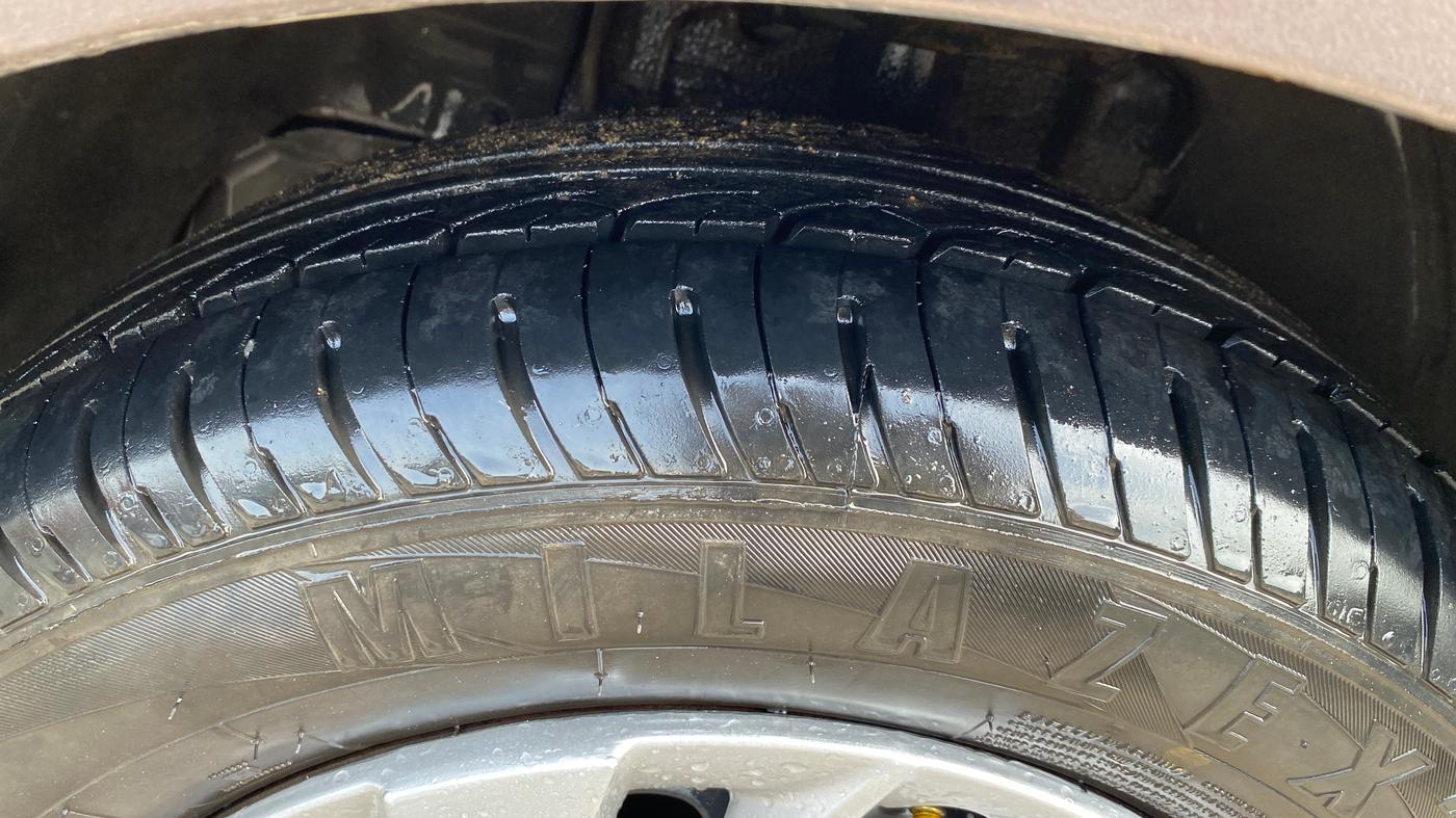 2017 Tata Tiago XT PETROL, Petrol, Manual, 99,653 km, Left Front Tyre Tread