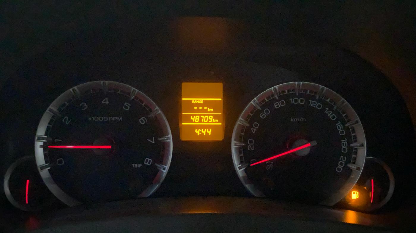 2016 Maruti Ertiga VXI, CNG, Manual, 48,689 km, Odometer Image