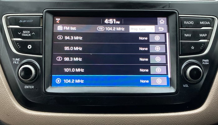 2019 Hyundai Elite i20 1.4 SPORTS PLUS CRDI, Diesel, Manual, 66,507 km, Infotainment System