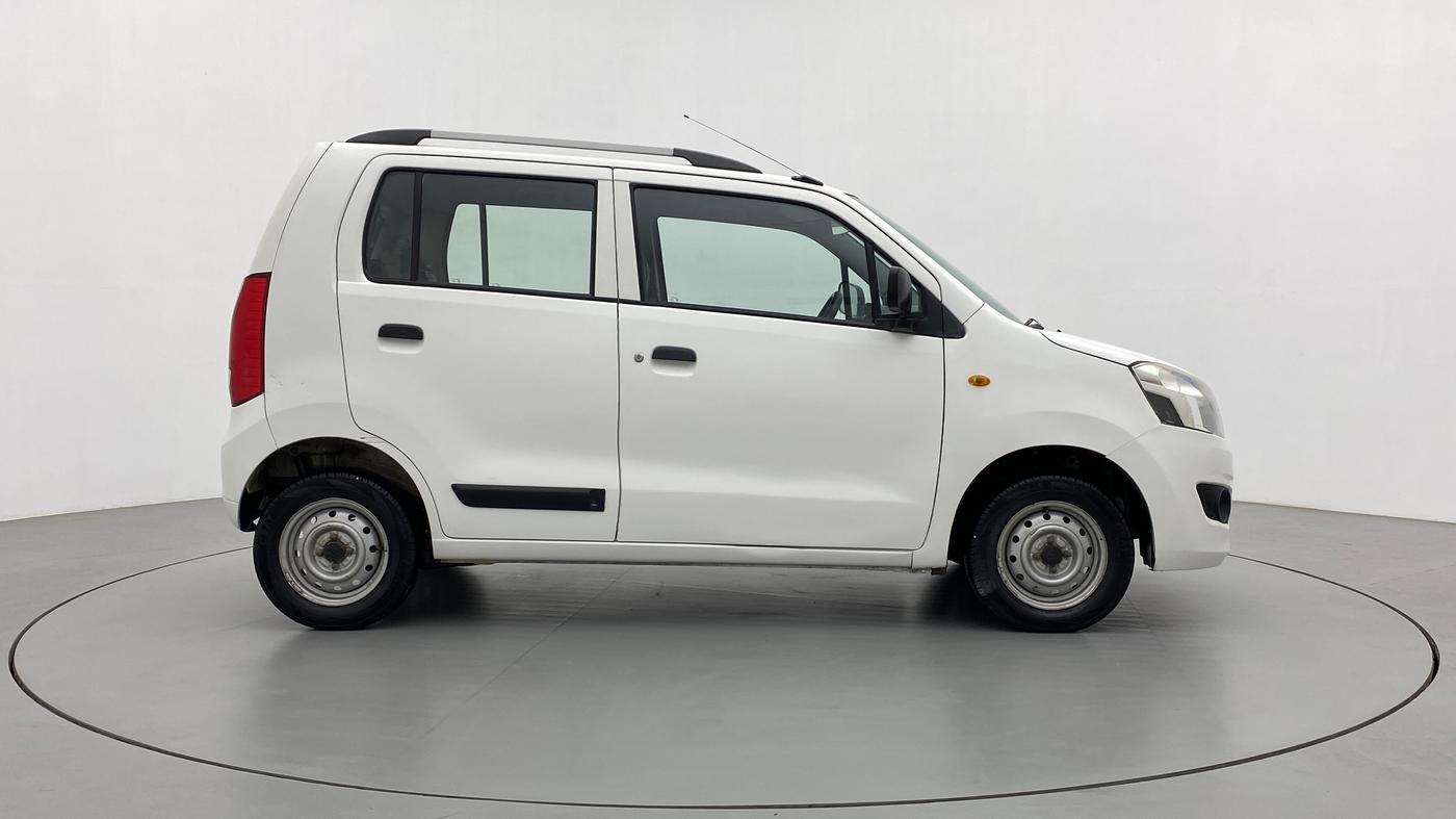 2017 Maruti Wagon R 1.0 LXI, Petrol, Manual, 88,506 km, Right Side View