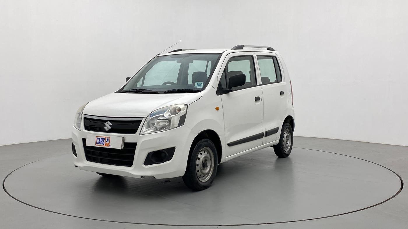2017 Maruti Wagon R 1.0 LXI, Petrol, Manual, 88,506 km, Left Front Diagonal