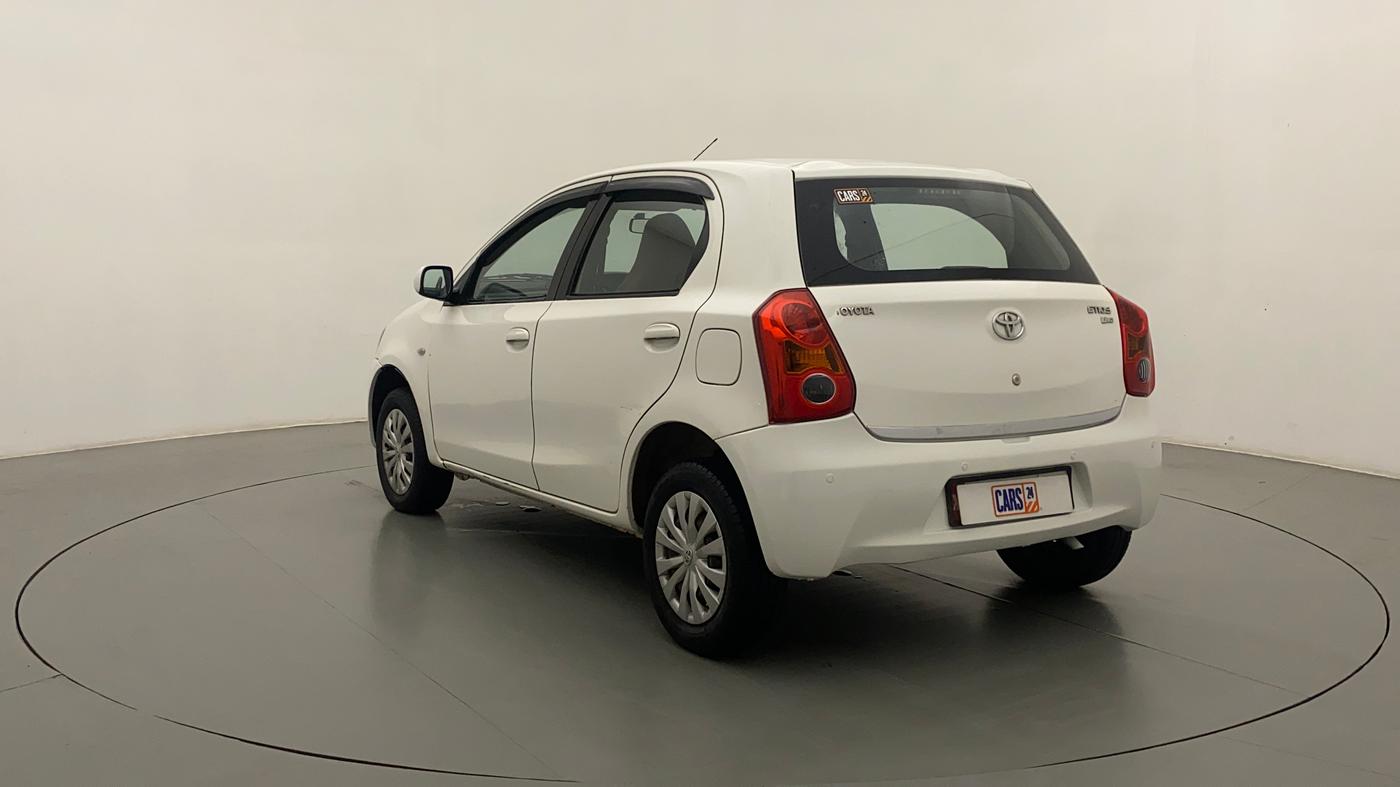 2011 Toyota Etios Liva G, Petrol, Manual, 67,906 km, Left Back Diagonal