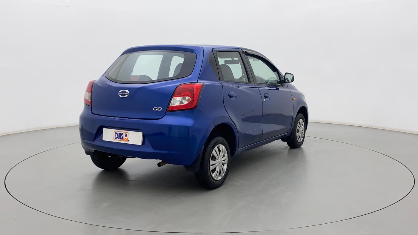 2017 Datsun Go T, Petrol, Manual, 55,770 km, Right Back Diagonal