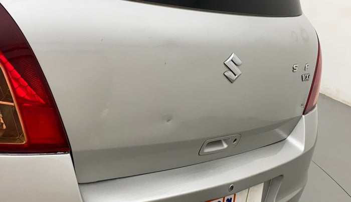 2011 Maruti Swift VXI, Petrol, Manual, 1,34,096 km, Dicky (Boot door) - Slightly dented