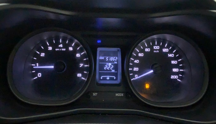 2019 Tata NEXON XM PETROL, Petrol, Manual, 51,862 km, Odometer Image