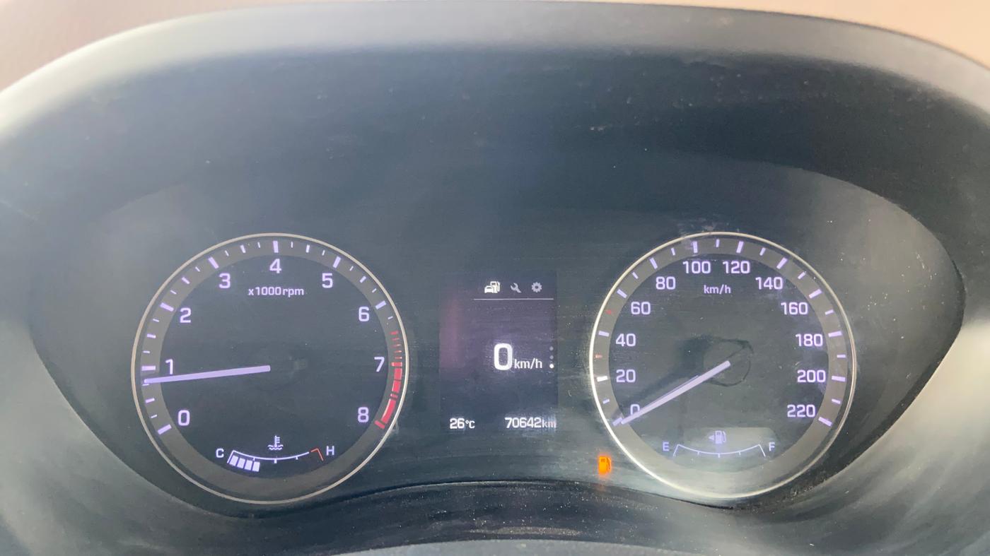 2015 Hyundai Elite i20 ASTA 1.2, Petrol, Manual, 70,665 km, Odometer Image