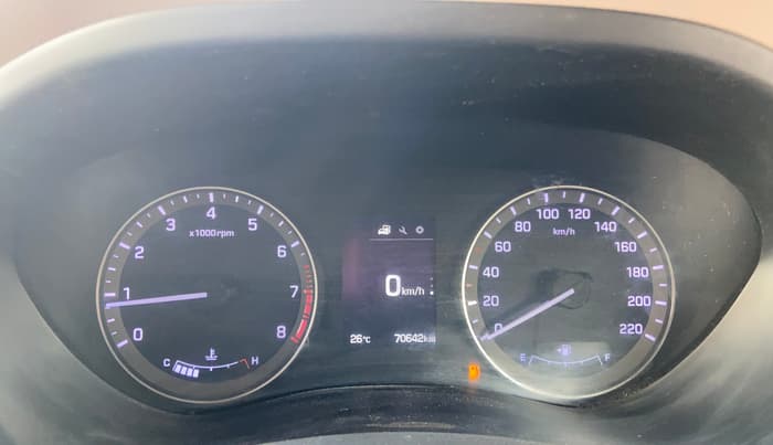 2015 Hyundai Elite i20 ASTA 1.2, Petrol, Manual, 70,623 km, Odometer Image