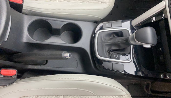 2022 KIA SELTOS HTX IVT 1.5 PETROL, Petrol, Automatic, 46,482 km, Gear Lever