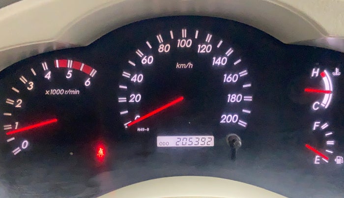 2009 Toyota Innova 2.5 V 8 STR, Diesel, Manual, 2,06,512 km, Odometer Image