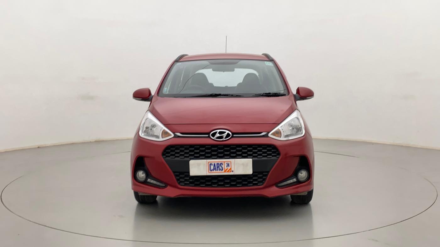 2019 Hyundai Grand i10 SPORTZ 1.2 KAPPA VTVT, Petrol, Manual, 7,107 km, Front