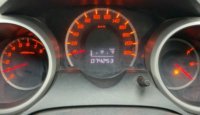 2011 Honda Jazz 1.2L I-VTEC BASE, Petrol, Manual, 74,253 km, Odometer Image