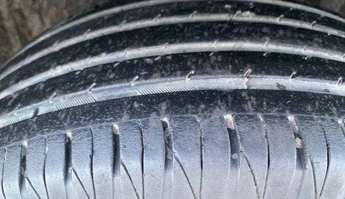 2022 Maruti Vitara Brezza ZXI PLUS, Petrol, Manual, 46,520 km, Left Front Tyre Tread