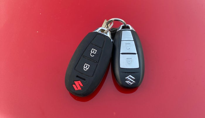 2022 Maruti Vitara Brezza ZXI PLUS, Petrol, Manual, 46,520 km, Key Close Up