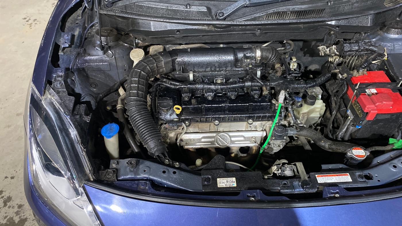 2021 Maruti Dzire ZXI Plus AMT, Petrol, Automatic, 49,389 km, Engine View - Right