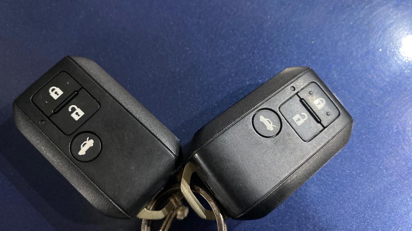 2021 Maruti Dzire ZXI Plus AMT, Petrol, Automatic, 49,389 km, Key Close Up