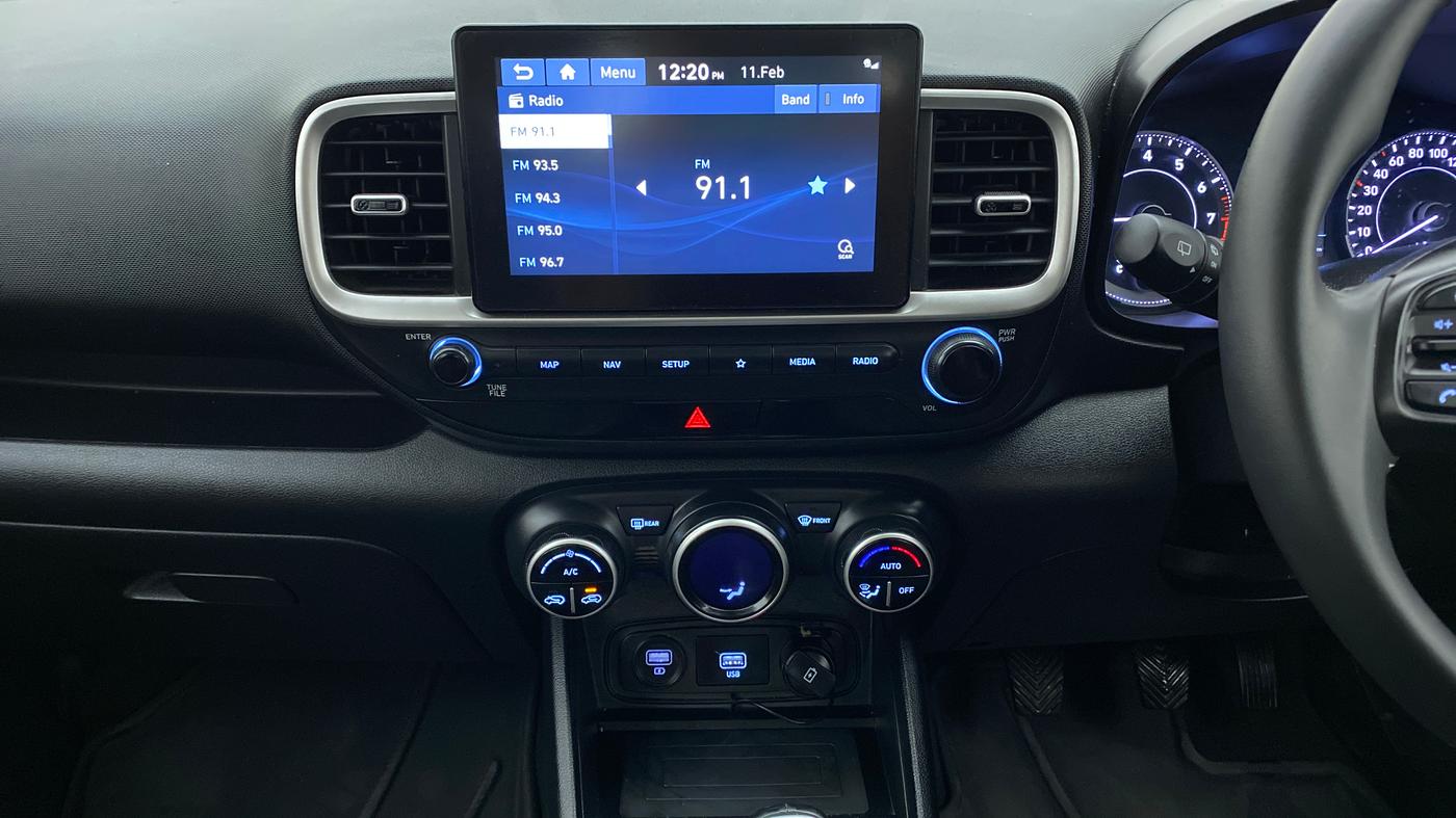 2019 Hyundai VENUE 1.0L Turbo GDI SX(O) MT, Petrol, Manual, 14,847 km, Air Conditioner