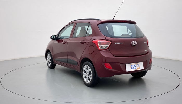 2016 Hyundai Grand i10 SPORTZ 1.2 KAPPA VTVT, Petrol, Manual, 21,035 km, Left Back Diagonal