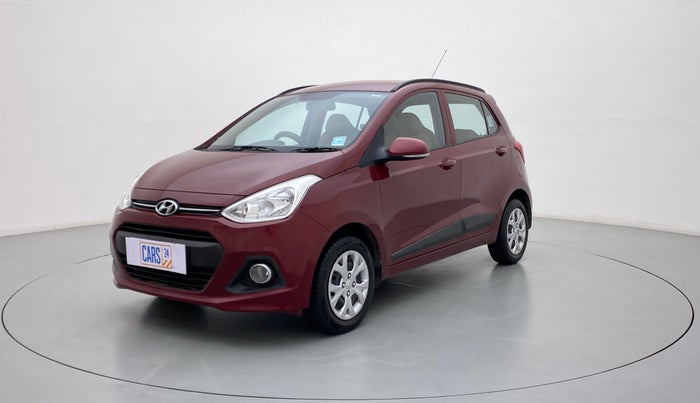 2016 Hyundai Grand i10 SPORTZ 1.2 KAPPA VTVT, Petrol, Manual, 21,035 km, Left Front Diagonal