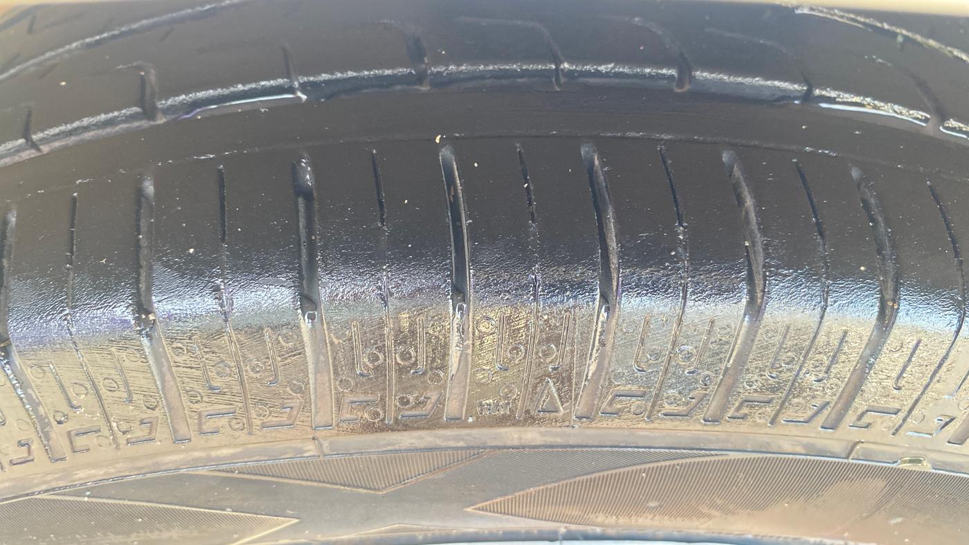 2023 Tata TIGOR XZ PLUS CNG, CNG, Manual, 51,383 km, Left Front Tyre Tread