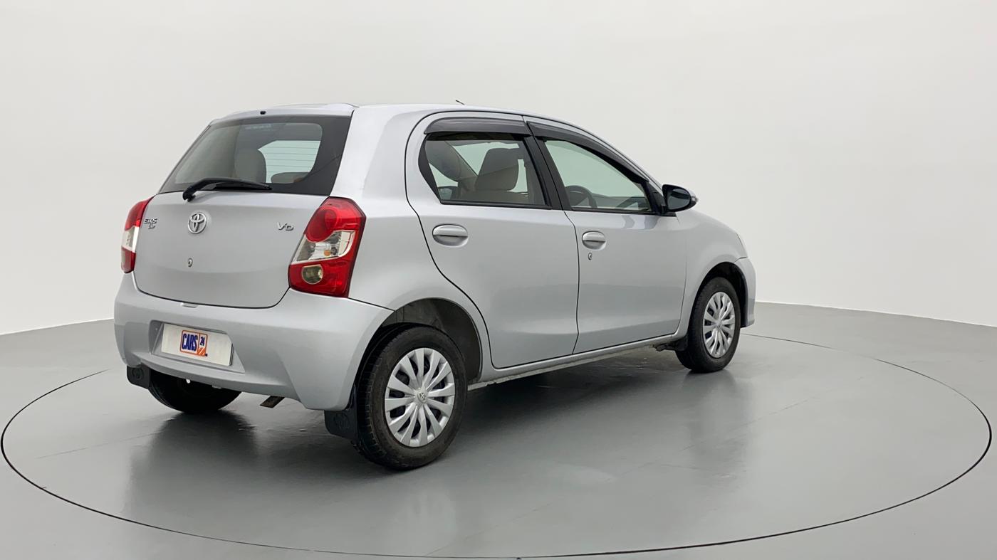 2017 Toyota Etios Liva D 4D VD, Diesel, Manual, 20,283 km, Right Back Diagonal