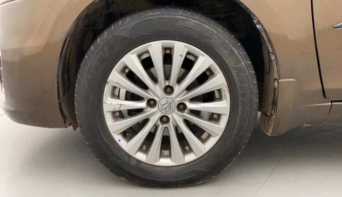2016 Maruti Ciaz ZDI SHVS, Diesel, Manual, 60,384 km, Left Front Wheel