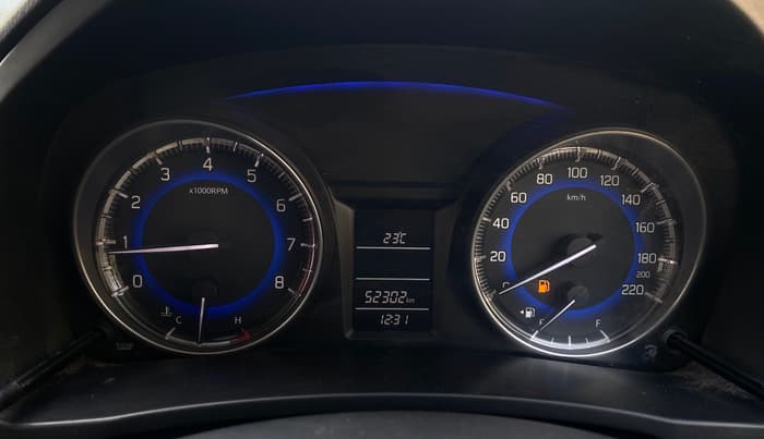 2016 Maruti Baleno DELTA PETROL 1.2, Petrol, Manual, 52,301 km, Odometer Image
