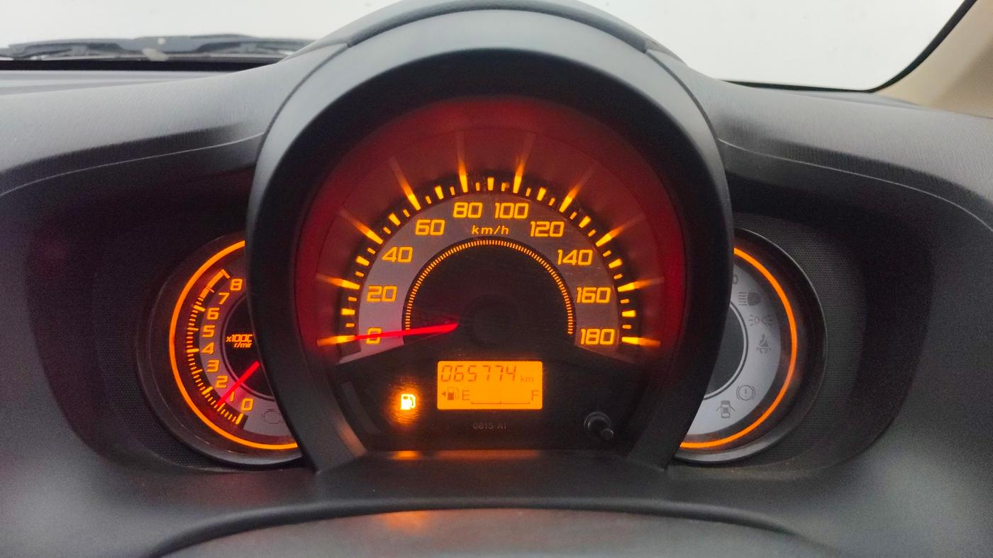 2014 Honda Brio EX MT, Petrol, Manual, 65,749 km, Odometer Image