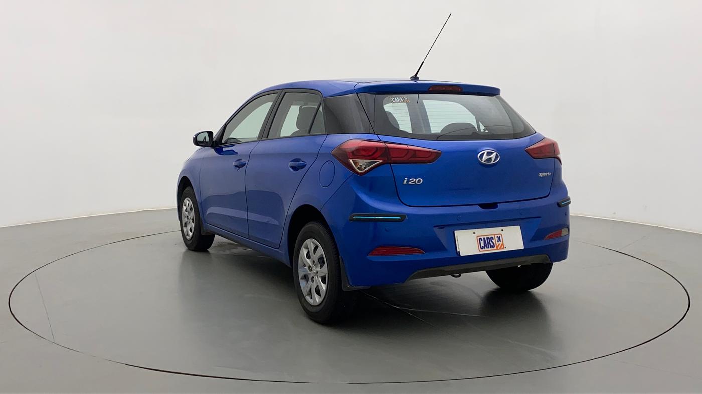2017 Hyundai Elite i20 SPORTZ 1.2, Petrol, Manual, 22,430 km, Left Back Diagonal