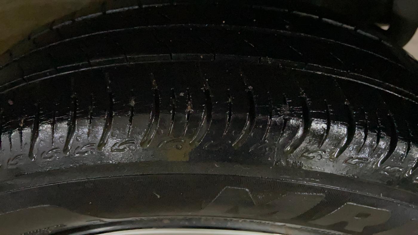 2019 Maruti S PRESSO VXI+, Petrol, Manual, 41,063 km, Left Rear Tyre Tread
