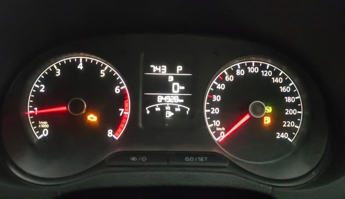 2014 Volkswagen Polo GT TSI AT, Petrol, Automatic, 84,906 km, Odometer Image