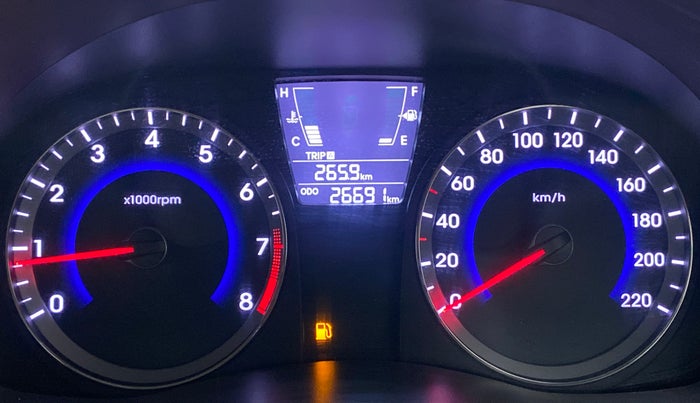 2015 Hyundai Verna FLUIDIC 4S 1.6 VTVT S, Petrol, Manual, 26,691 km, Odometer Image