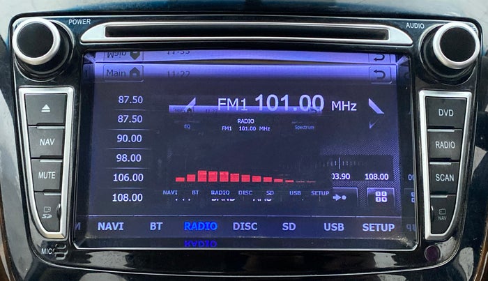 2015 Hyundai Verna FLUIDIC 4S 1.6 VTVT S, Petrol, Manual, 26,691 km, Infotainment System