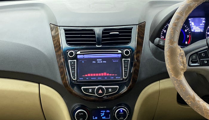 2015 Hyundai Verna FLUIDIC 4S 1.6 VTVT S, Petrol, Manual, 26,691 km, Air Conditioner