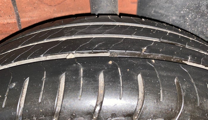 2024 Tata ALTROZ RACER R1, Petrol, Manual, 5,588 km, Left Rear Tyre Tread