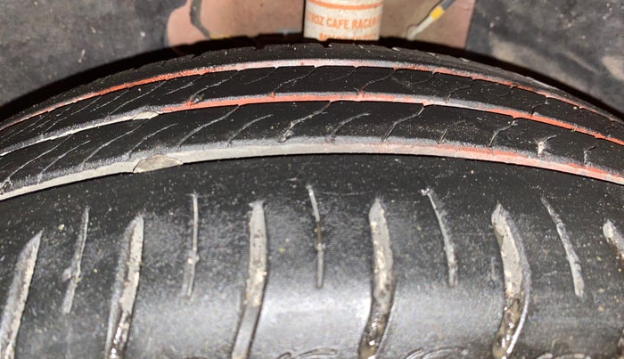 2024 Tata ALTROZ RACER R1, Petrol, Manual, 5,588 km, Left Front Tyre Tread