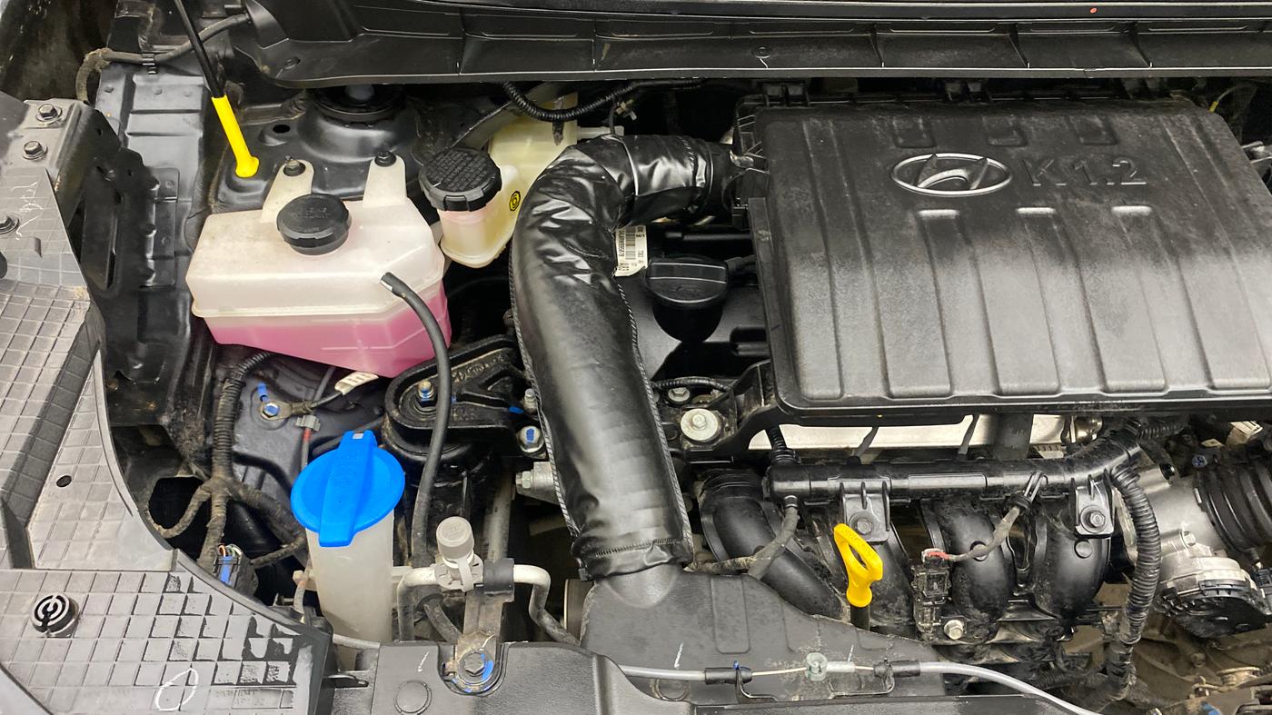 2024 Hyundai EXTER SX(O) CONNECT 1.2 AMT, Petrol, Automatic, 16,947 km, Engine View - Right