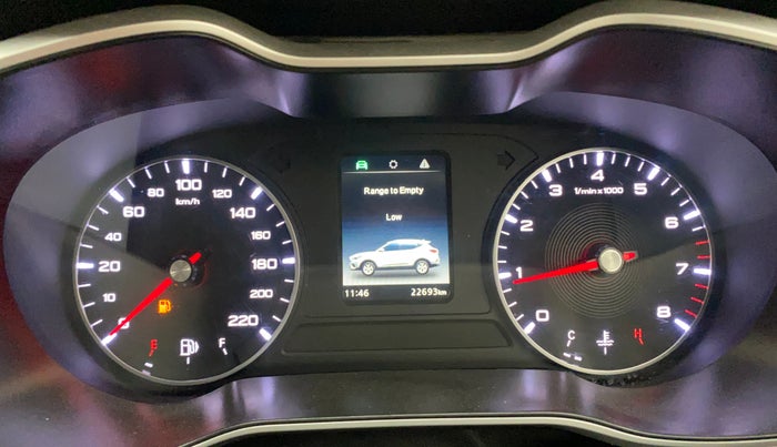 2022 MG ASTOR SUPER 1.5 MT, Petrol, Manual, 22,693 km, Odometer Image
