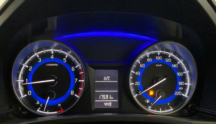 2020 Maruti Baleno DELTA PETROL 1.2, Petrol, Manual, 17,583 km, Odometer Image
