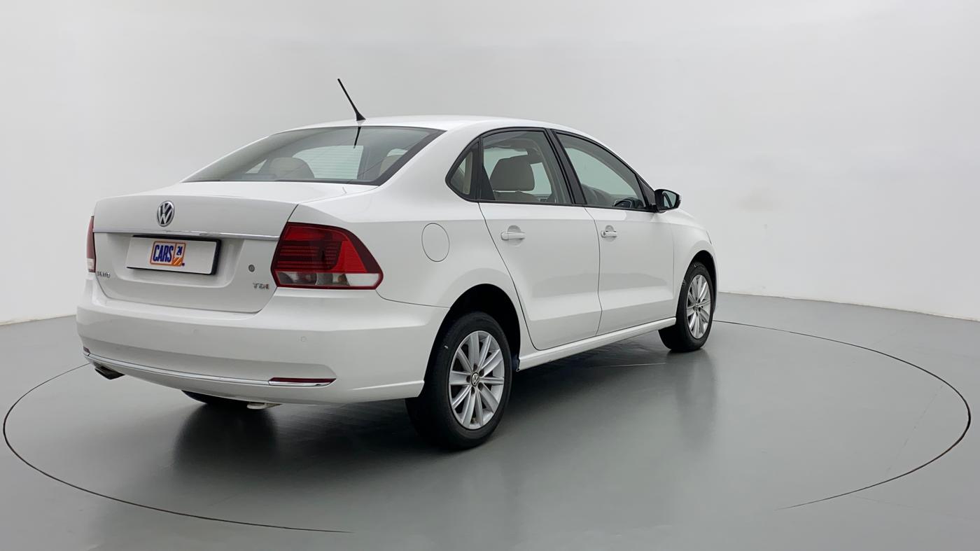2016 Volkswagen Vento HIGHLINE TDI AT, Diesel, Automatic, 81,656 km, Right Back Diagonal