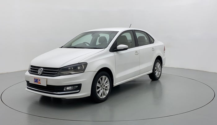 2016 Volkswagen Vento HIGHLINE TDI AT, Diesel, Automatic, 81,656 km, Left Front Diagonal