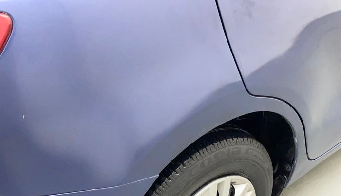 2017 Maruti Dzire VXI, Petrol, Manual, 42,756 km, Right quarter panel - Slightly dented