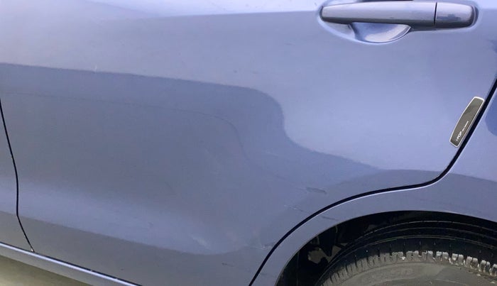 2017 Maruti Dzire VXI, Petrol, Manual, 42,756 km, Rear left door - Slightly dented