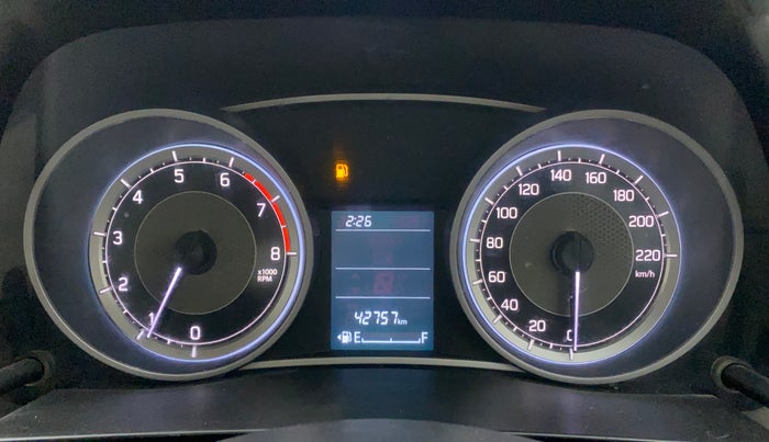 2017 Maruti Dzire VXI, Petrol, Manual, 42,756 km, Odometer Image