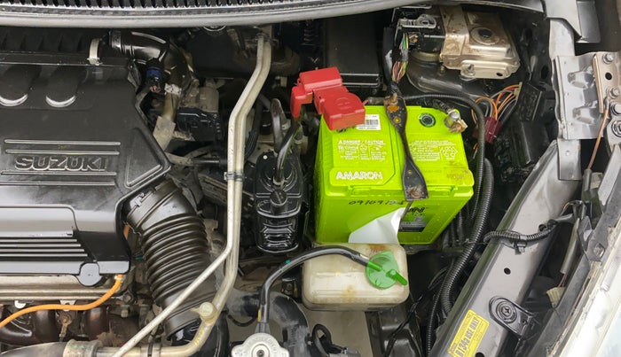 2017 Maruti Wagon R 1.0 VXI (O) AMT, Petrol, Automatic, 92,824 km, Engine View - Left