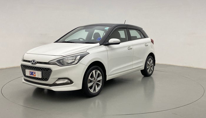 2017 Hyundai Elite i20 ASTA 1.2 DUAL TONE, Petrol, Manual, 52,284 km, Left Front Diagonal