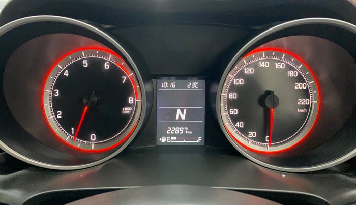 2023 Maruti Swift ZXI AMT, Petrol, Automatic, 22,855 km, Odometer Image